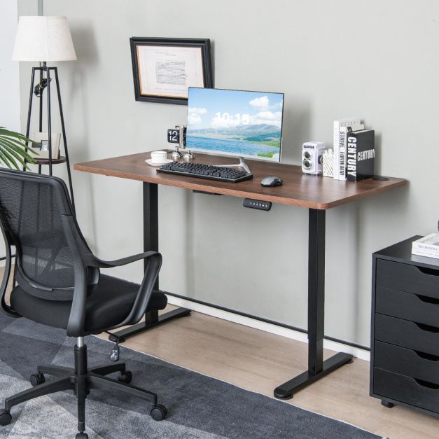 120cm Electric Standing Desk Height Adjustable Sit Stand Office Workstation