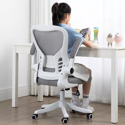 Ergonomic Desk Chair Breathable Mesh Chair - White